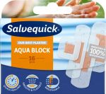 Plaster z opatrunkiem Salvequick Aqua Block 16 szt.